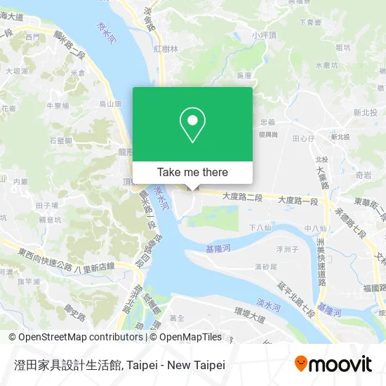 澄田家具設計生活館地圖