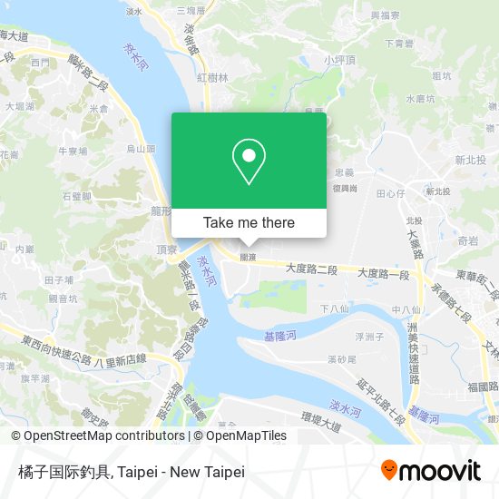 橘子国际釣具 map