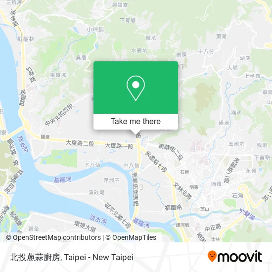 北投蔥蒜廚房 map