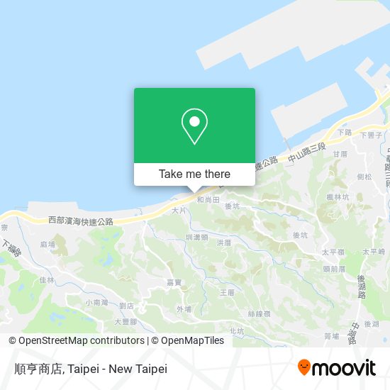 順亨商店地圖