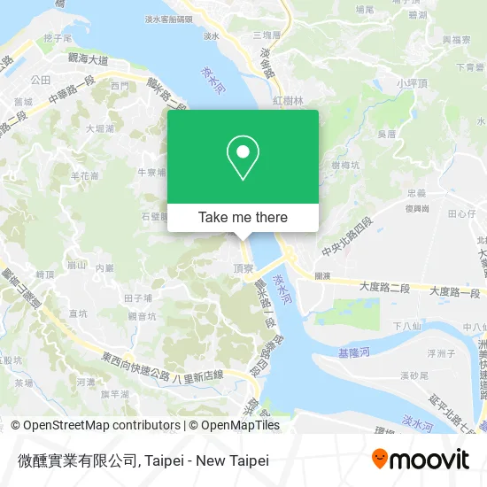 微醺實業有限公司地圖