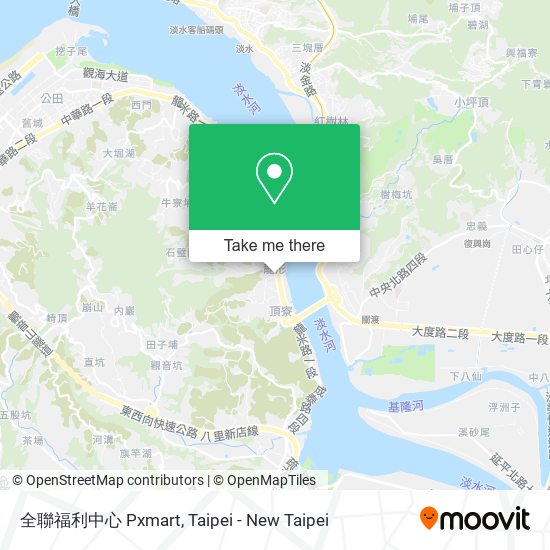 全聯福利中心 Pxmart map