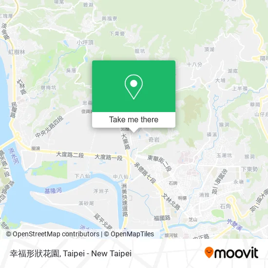 幸福形狀花園地圖