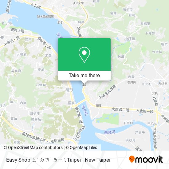 Easy Shop ㄠˋ ㄉㄞˋ ㄌㄧˋ map
