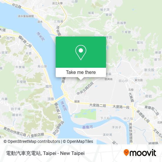 電動汽車充電站 map