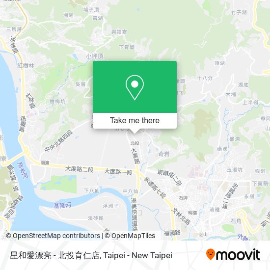 星和愛漂亮 - 北投育仁店 map