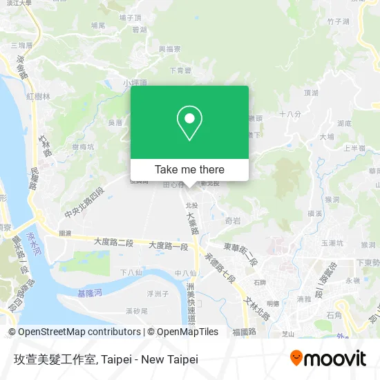 玫萱美髮工作室地圖