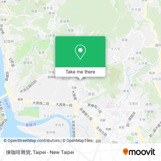 揀咖啡雜貨 map