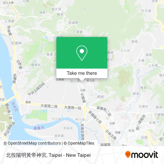北投陽明黃帝神宮 map