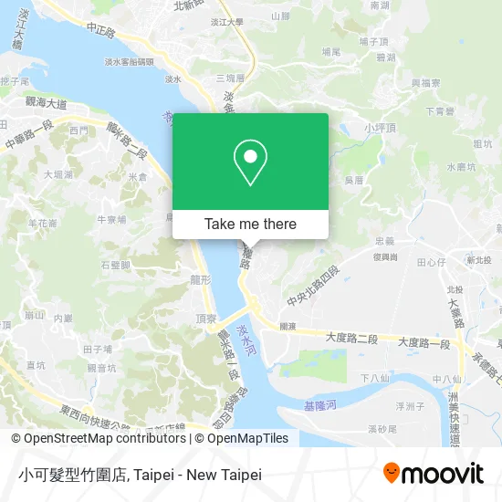 小可髮型竹圍店地圖