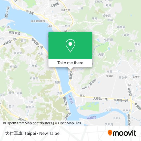 大仁單車地圖