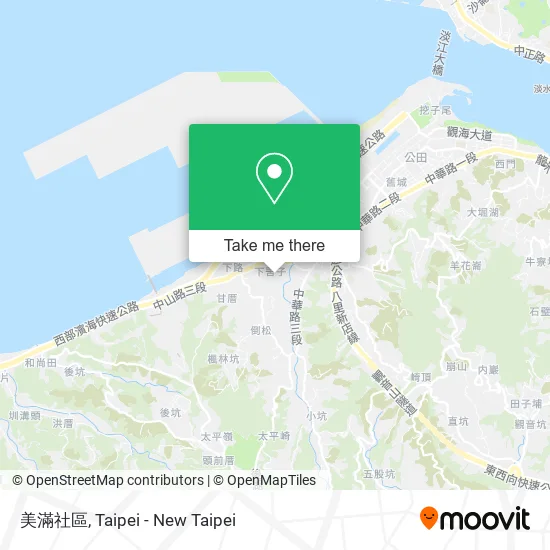 美滿社區 map