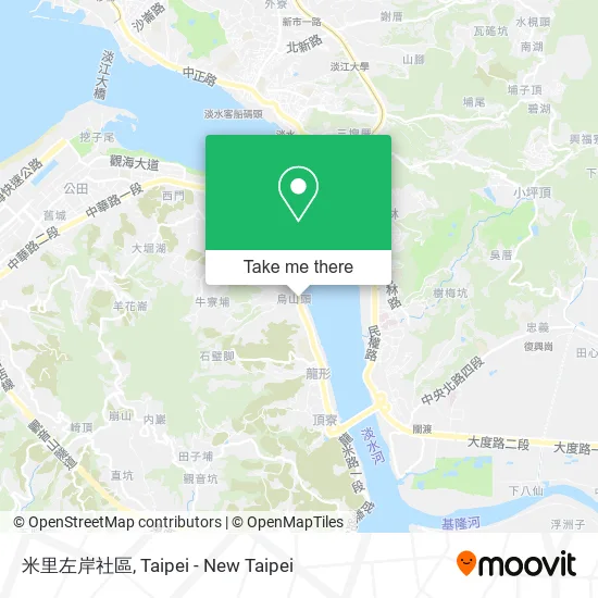 米里左岸社區 map
