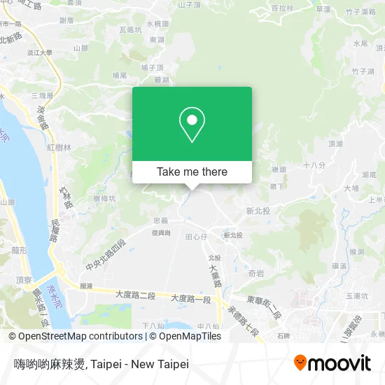 嗨喲喲麻辣燙 map