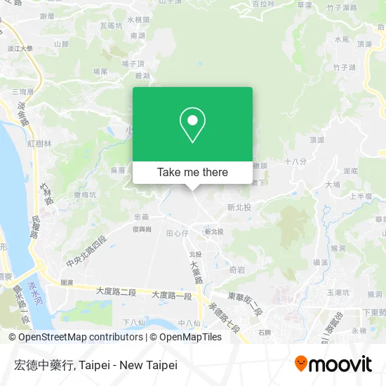 宏德中藥行 map