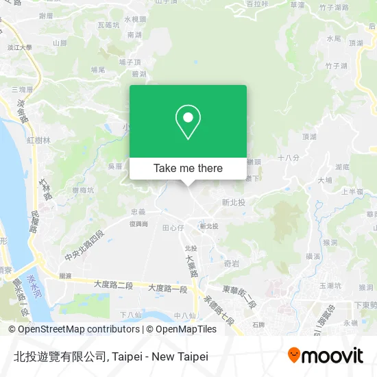 北投遊覽有限公司 map