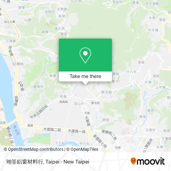 翊筌鋁窗材料行 map