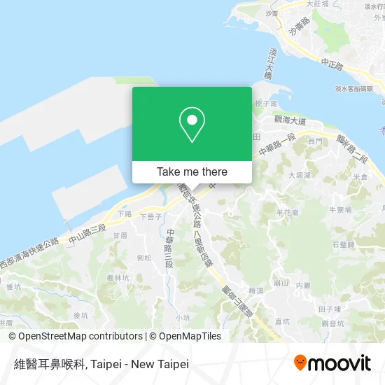維醫耳鼻喉科 map