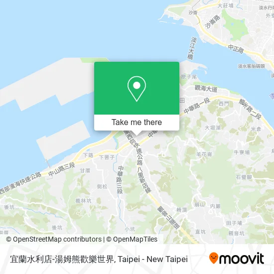 宜蘭水利店-湯姆熊歡樂世界 map