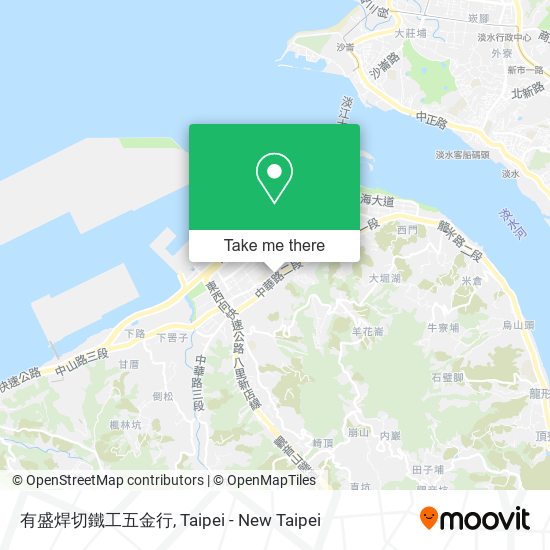 有盛焊切鐵工五金行 map