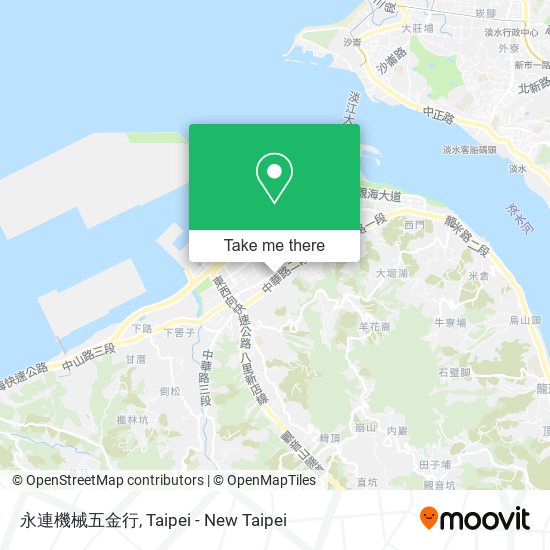 永連機械五金行地圖