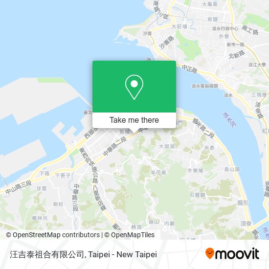 汪吉泰祖合有限公司 map