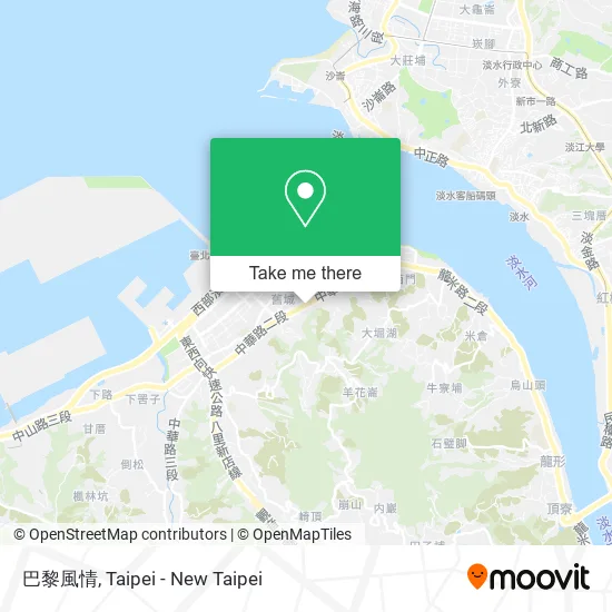 巴黎風情 map
