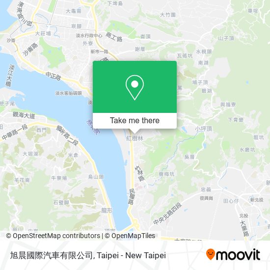 旭晨國際汽車有限公司 map