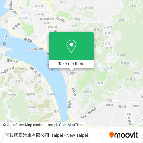 旭晨國際汽車有限公司 map