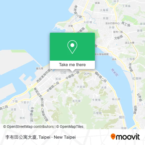 李有田公寓大廈地圖