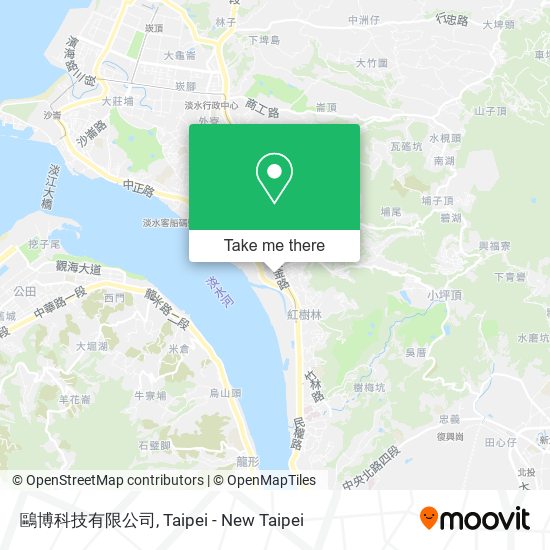 鷗博科技有限公司 map