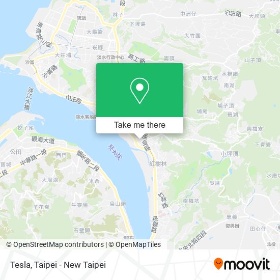 Tesla地圖