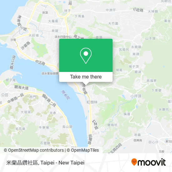 米蘭晶鑽社區 map