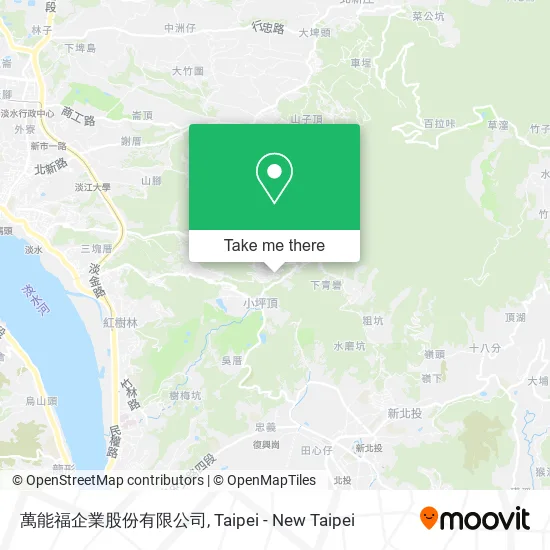 萬能福企業股份有限公司地圖