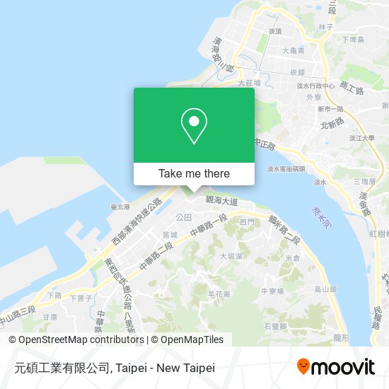 元碩工業有限公司 map