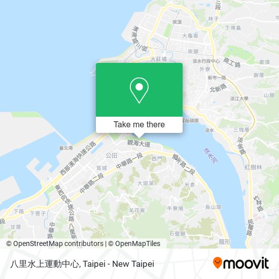 八里水上運動中心 map