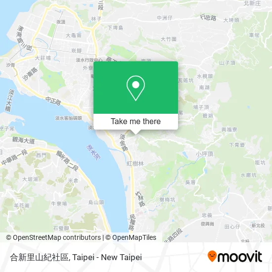 合新里山紀社區 map