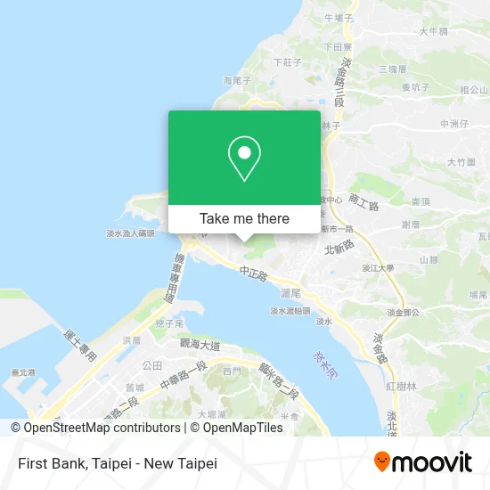 First Bank map