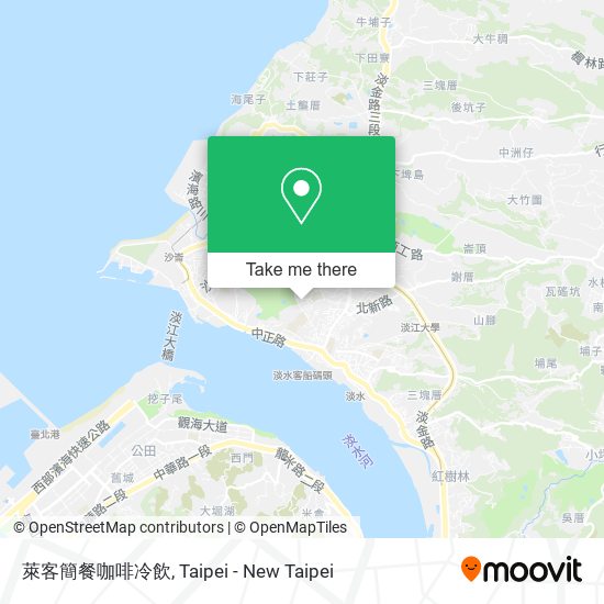 萊客簡餐咖啡冷飲 map