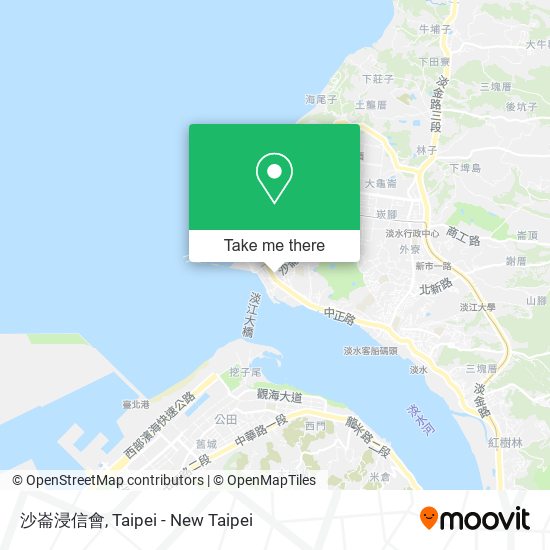 沙崙浸信會 map