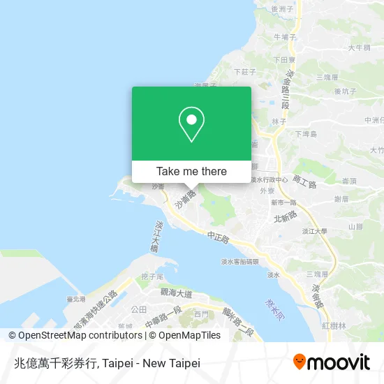 兆億萬千彩券行 map