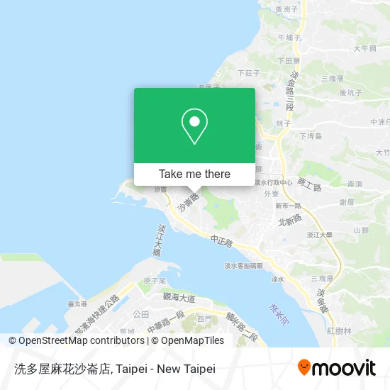洗多屋麻花沙崙店 map