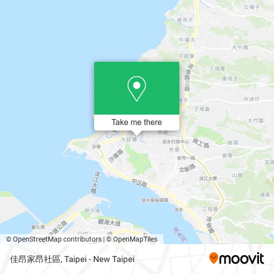 佳昂家昂社區地圖