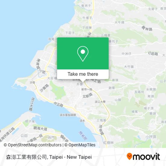 森澎工業有限公司地圖