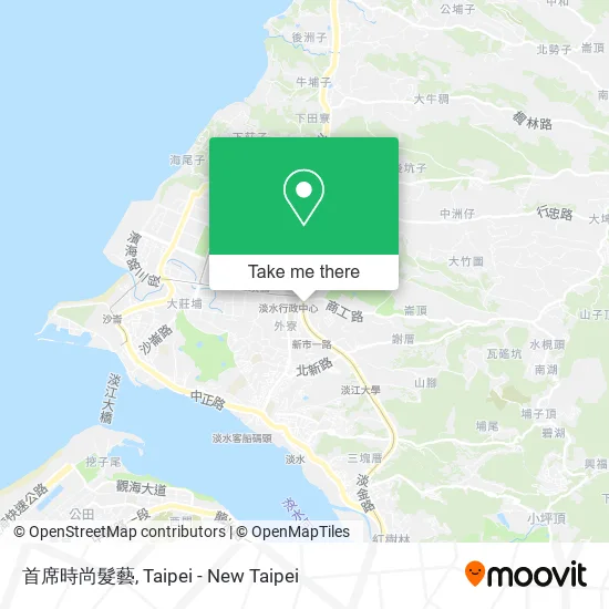 首席時尚髮藝 map