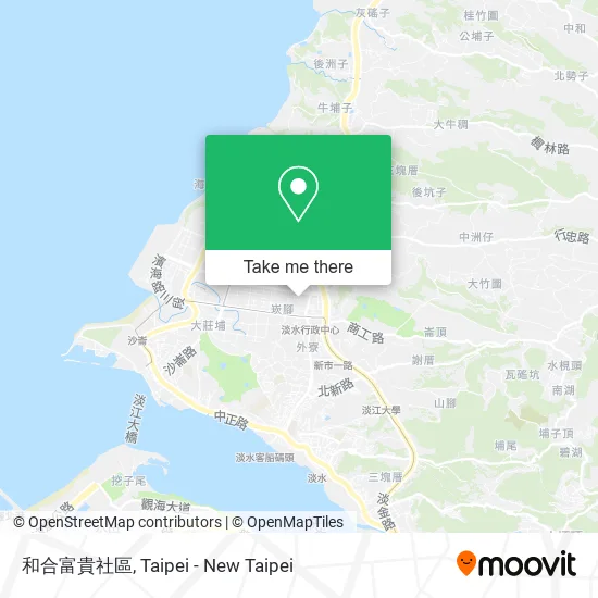 和合富貴社區 map