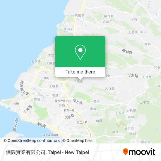 個圓實業有限公司 map