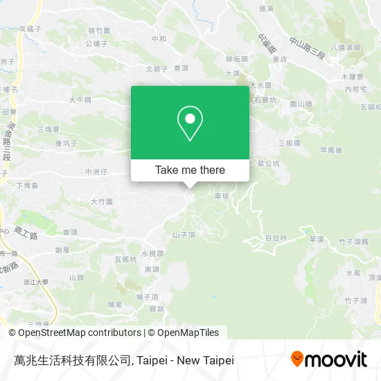 萬兆生活科技有限公司 map