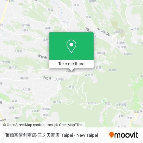萊爾富便利商店-三芝天涯店 map