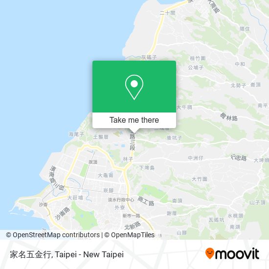 家名五金行 map